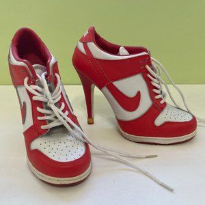 Nike High Heel Tennis Shoes